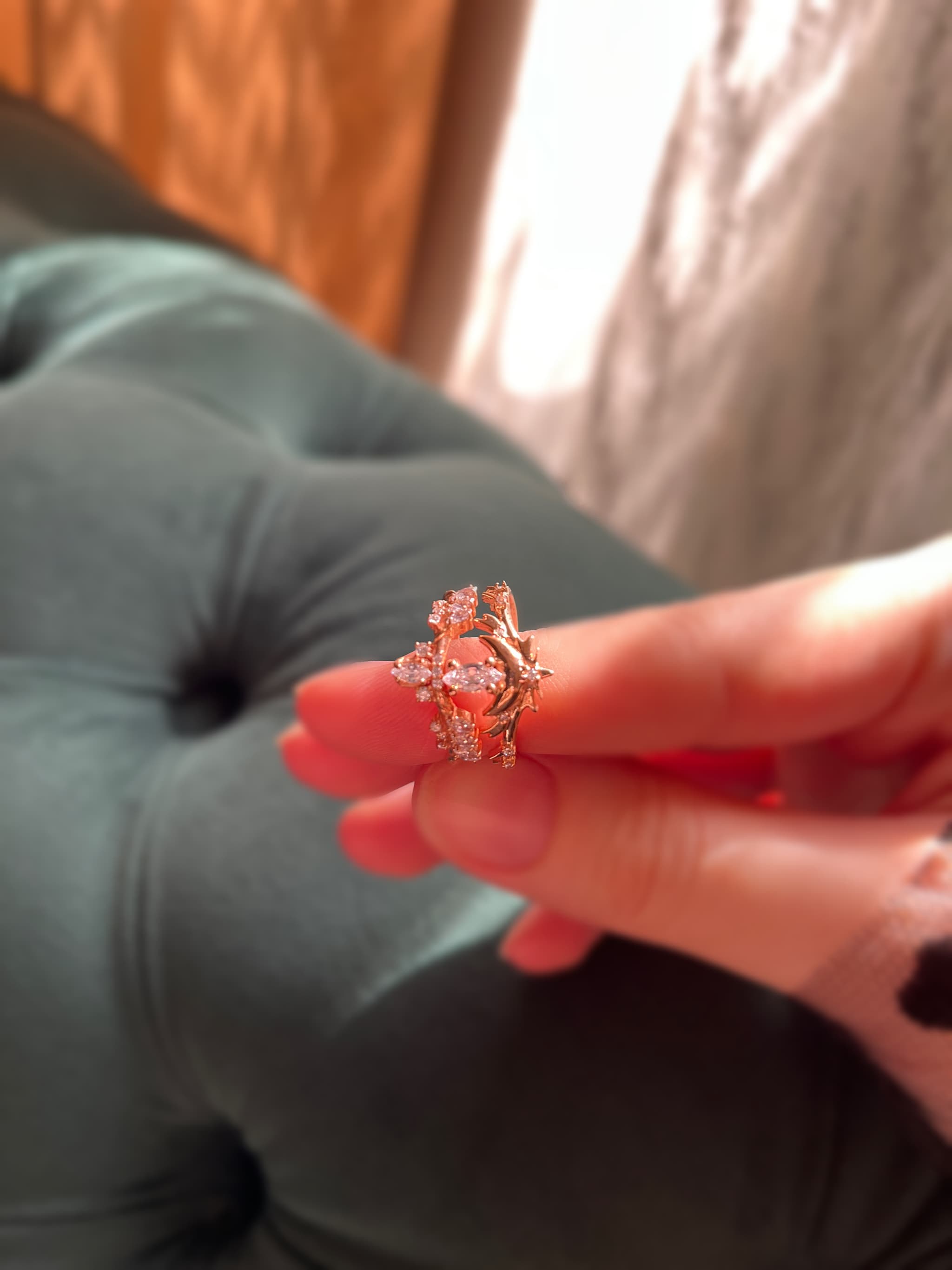 Kore Supreme ring, close-up view 2
